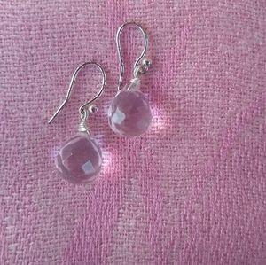 Pale Pink Earrings 🌸